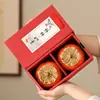 Cerámica Shishi Ruyi Sellada Lata de Té Creativa Boda Festival de Primavera Reunión Anual Souvenir Personalizado Regalo Lata de Dulces de Boda Venta al por Mayor