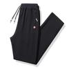 Pantalones Deportivos Transfronterizos Otoño 2024 Pantalones Casuales Rectos Holgados Recortados Talla Grande Pantalones de Chándal para Hombre Pantalones Largos para Hombre