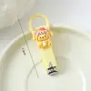 Conjunto de Cortadores de Unha Desenho Animado Fofo Dopamina Mini Tesoura de Unha Conveniente Feminina Anti-Salpicos Cortadores de Unha Atacado