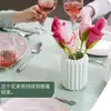 Porta Flores de Servilleta Estilo Europeo Transfronterizo Decoración de Platos de Restaurante Anillos para Servilletas de Papel Porta Servilletas de Flor de Origami Hecha a Mano Decorativos