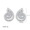 Pendientes de Moda Elegantes con Diseño de Nicho Transfronterizo Pendientes Geométricos de Oro de 18 Quilates Chapado Personalizados de Lujo Accesible Amazon