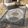 Alfombra Grande y Tapete de Piso de Terciopelo de Cristal Absorbente de Agua Antideslizante para Sala de Estar, Dormitorio, Mesita de Noche, Baño Vintage de Oriente Medio Transfronterizo al por Mayor