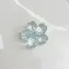 Cuentas Transparentes Rectas de Sakura Cuentas Sueltas Cadena para Teléfono DIY Pulsera Colgante Joyería Acrílica Accesorios Materiales Venta al por Mayor