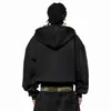 Moletom com Capuz e Bolso Casual Diário Outono Europeu e Americano Estampa Camuflada Pulôver Top Oversized
