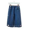 Jeans de Moda Otoño para Niñas, Versátiles, Bordado 3D de Champiñón, Estilo Coreano Casual y Moderno para Bebés, Ropa Infantil