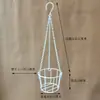 Cesta de Ferro para Pendurar Flor de Ferro Pendurada Suporte para Pendurar Vasos de Flores Suporte para Pendurar Orquídea-aranha Cesta para Pendurar Suculentas Suporte para Vasos de Flores Jiboia Suporte para Flores de Varanda