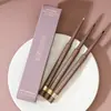Maquillaje Berini Ojos Brillantes Delineador Delgado Color Suave Brillo Perlado Fino Maquillaje de Larga Duración No se Corre Fácilmente Lápiz Gel para Párpado Inferior
