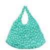 Bolsa cross-border nova onda de bolinhas, bolsa de ouriço, bolsa Sanpu, bolsa de abacaxi, bolsa mágica de bolhas telescópica, bolsa tote plissada retrátil