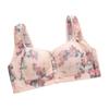 Ropa interior fina de botones frontales para mujeres de mediana edad Zhangyan, especial para madres mayores, chaleco sujetador de malla fresca y transpirable