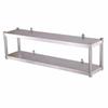 Suporte de parede para cozinha, suporte de parede de 3 camadas para armazenamento, armário suspenso para forno de micro-ondas, 2 prateleiras montadas na parede
