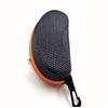 Suministro de fábrica caja para gafas de tela con letra aleatoria caja para gafas de sol eva cordón estuche para gafas gancho estuche para gafas