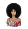 Pelucas Europeas y Americanas, Afro, Pelucas de Seda de Alta Temperatura, Rizos Pequeños Africanos, Cabello Rizado Corto Esponjoso, Pelucas Esponjosas, Xuchang