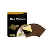Patch de Cuidado Corporal com Veneno de Abelha Ingredientes Suaves Cuidado para o Corpo Articulações dos Joelhos Refrescante Confortável Patch de Massagem para Cuidado