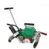 Material enrollado impermeable TPO máquina de soldadura automática de aire caliente techo sellado de bordes de PVC máquina de soldadura ascendente cuchillo polimérico raspado de tela máquina de fusión en caliente
