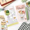 PaperMore Serie Tazas Barphy Cuatro Estaciones Notas Post-it con Forma Especial Estilo Simple ins Notas de Estudiante N Stickers