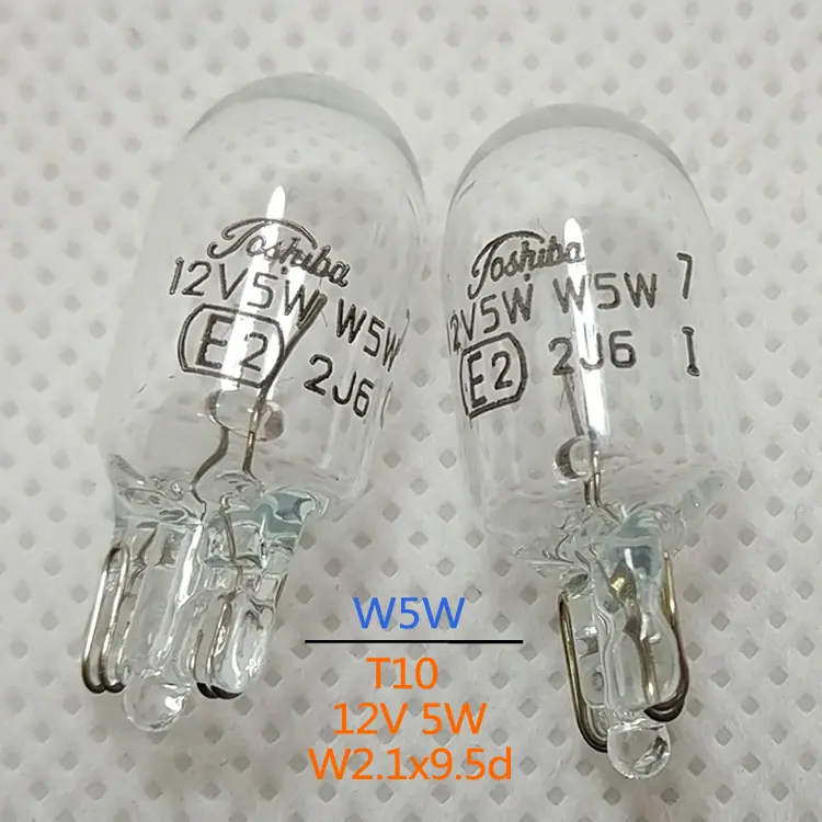 东芝 W5W T10 12V 5W W