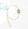 Europa y Estados Unidos popular cadena de flores secas de Amazon pulsera de flor de encaje estrella flor dulce fresca espécimen de flor eterna
