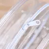 Parche Transparente de PVC Invisible para el Pecho Bolsa de Empaque Bolsa de Almacenamiento de Maquillaje ins Viaje Portátil Bolsa de Lavado para el Cuidado de la Piel Estampado lo
