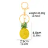 Llavero de Cereza Fruta Fresa Limón Colgante Bolso de Hombro Mochila Colgante Estilo Celebridad de Internet Transfronterizo Japonés y Coreano Regalo para Mujer
