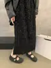 Primer Encuentro Ji Dong Qiu Nuevo Estilo Zapatos Planos con Más Terciopelo Zapatos Peludos Zapatos Wan Wan para Combinar con Faldas Zapatos Mary Jane Zapatos de Mujer