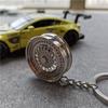 Modificación de coche BBS modelo de simulación de tapa de cubo de rueda llavero bajo hellaflush colgante para llave de coche