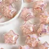 Ding Yi Estrella de Queso Luna Fría Resina Galvanizada Material Agujero Pasante Cuentas Sueltas DIY Materiales Hechos a Mano Pulsera Joyería Accesorios