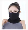 Mascarilla cálida para mujer de invierno, algodón puro, engrosada, ampliada, a prueba de frío para adultos, a prueba de polvo, transpirable, lavable, mascarilla para ciclismo