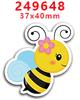 Nuevo parche de resina acrílica 2023, moño, adorables pegatinas decorativas, refrigerador PR248128