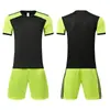 Roupa de Futebol de Verão para Crianças Conjunto Uniforme de Equipe de Competição para Alunos do Ensino Fundamental e Médio Roupas de Treino para Adultos Camisa de Manga Curta Estampada