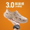 Zapatos EVA de Verano con Agujeros para Hombre para Exterior, Zapatos de Playa Antideslizantes de Secado Rápido, Sandalias Deportivas Baotou, Sandalias de Camping para Exterior