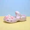 Sapatos de dança ballet sapatos furados infantis chinelos de menina sandálias de menina 2026 verão novo sandálias ao ar livre para pais e filhos