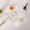 Ins Bandeja de Almacenamiento de Joyería de Yeso Moderno Simple Mesa de Comedor Utilería para Fotografía de Alimentos Fondo Decorativo para Fotografía