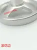 Rueda de mano de acero inoxidable 304 Borde moleteado Tipo pulido Maquinaria industrial Agujero roscado Agujero cuadrado Automático