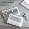 Caja de Almacenamiento para Cabezales de Pulido de Uñas, Cabezal de Lijado Portátil para Pretratamiento de Uñas y Eliminación de Cutículas, Herramienta Especial a Prueba de Polvo para Salón de Uñas