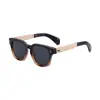 Nuevas Gafas de Sol Polarizadas Cuadradas de Moda Europea y Americana para Pesca para Hombres, Personalidad Retro, Gafas de Sol para Hombres de Alta Gama Protección Solar Transfronteriza