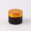 Frasco de Vidro Marrom para Creme 50g, Frasco para Creme Facial, Frasco Marrom para Creme Facial 100g, Frasco Cosmético, Frasco para Pomada 30g