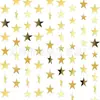 Amazon Estrella Octogonal Tridimensional de 2 m de Largo Estrella Dorada y Plateada Estrella Multicolor Explosión Estelar Lugar de Fiesta Decoración Navideña