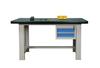 Bancada antiestática pesada laboratório fábrica oficina console bancada de manutenção bancada de montador bancada pesada