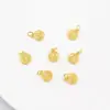 Artesanía Tradicional Colgante Redondo Calado de la Fortuna Joyería Hecha a Mano Accesorios para Pulsera Collar Cuentas Espaciadoras Accesorios para Manualidades DIY