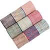 Accesorios en Stock Venta al por Mayor Cinta de Algodón y Lino Coreana de Dos Colores Material para Ramo Cinta de Lazo Taobao Lino Envío Directo