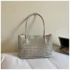 Bolsa Tote Vazada Tendência para Férias, Bolsa de Palha para Praia, Novo Estilo da Moda 2026, Bolsa de Ombro Única e Estilosa para Mãe e Filha