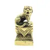 Bendición Propicia Creativa Fu Hu Mini Montículo de Piedra Manillar Pieza de Juego Adornos Decorativos de Escritorio Artesanía de Regalo