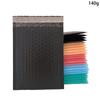 Bolsa de burbujas exprés azul leche, bolsa de cartón pequeña engrosada, material de embalaje, bolsa exprés de color, bolsa de burbujas autoadhesiva