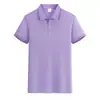 Camisa polo impressão personalizada logo empresa camisa de publicidade feminina verão gola lapela manga curta camiseta macacão corporativo masculino