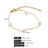 Joyería transfronteriza Pulsera de perlas Collar de moda Joyería ligera Pulsera de lujo Cadena de alta gama Nicho Versátil