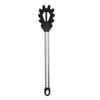 Set de utensilios de cocina de acero inoxidable y silicona espátula cuchara para sopa raspador batidor de huevos cocina doméstica utensilios para sartenes antiadherentes suministros