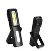 Luz de manutenção COB LED recarregável por USB com display de energia com ímã forte manual para reparo automotivo rotação de 180 graus