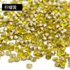 Ventas Directas de Fábrica de Diamantes Aaa de Comercio Nacional, Diamantes de Cristal de Vidrio Redondos Coloridos de Fondo Puntiagudo, Pedrería, Accesorios para Joyería y Ropa DIY