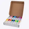 Marcador Acrílico Personalizado Lavable Acuarela Marcador con Impresión de Logo Personalizado Marcador de Pintura Color Pen Mayoreo