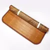 Funda de almohada de bambú de doble cara para verano, funda de almohada de ratán, tapete de almohada fresco para verano, almohadilla de almohada de bambú individual/doble